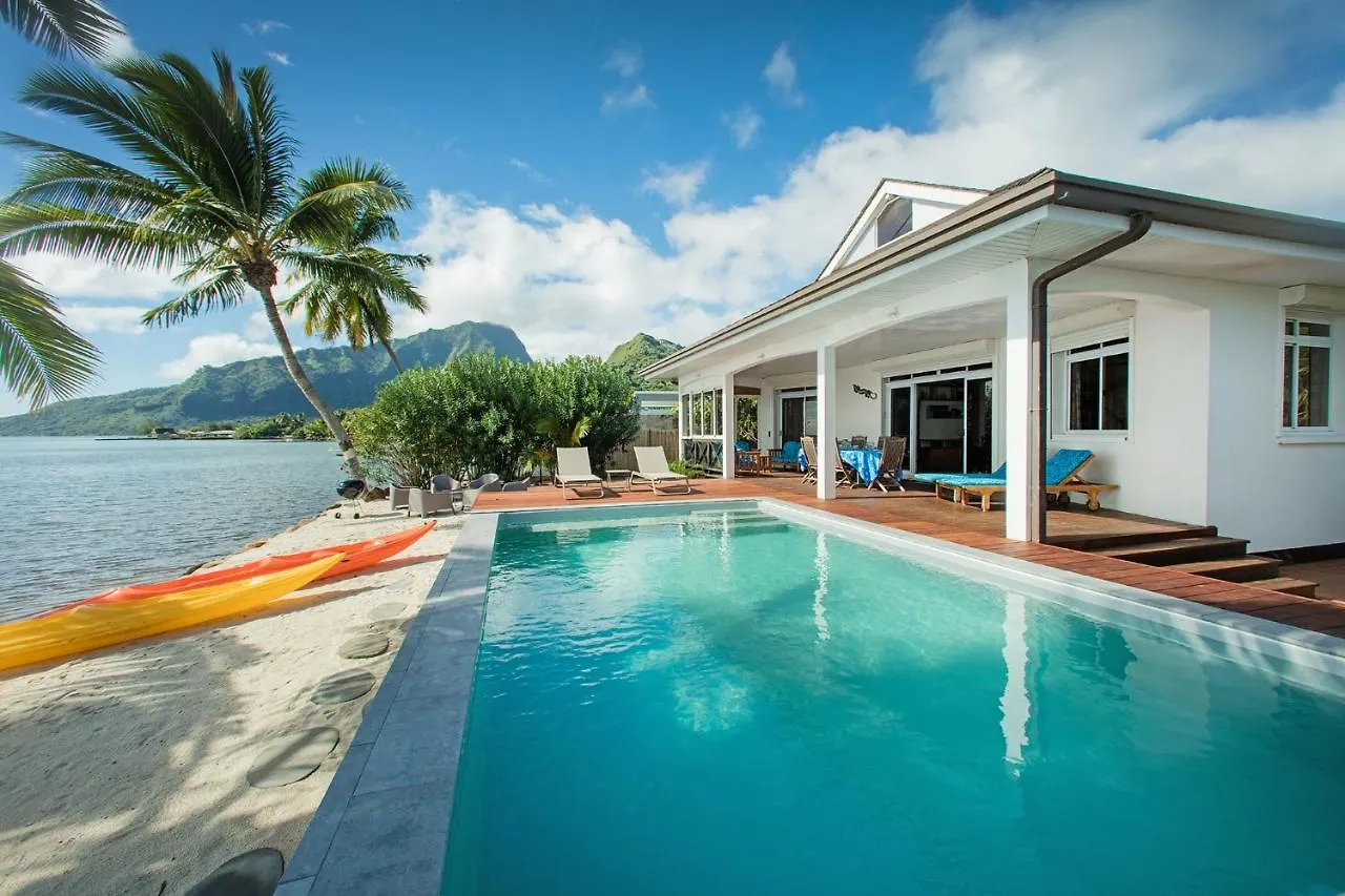 Villa Tepoe Pool And Beach Moorea