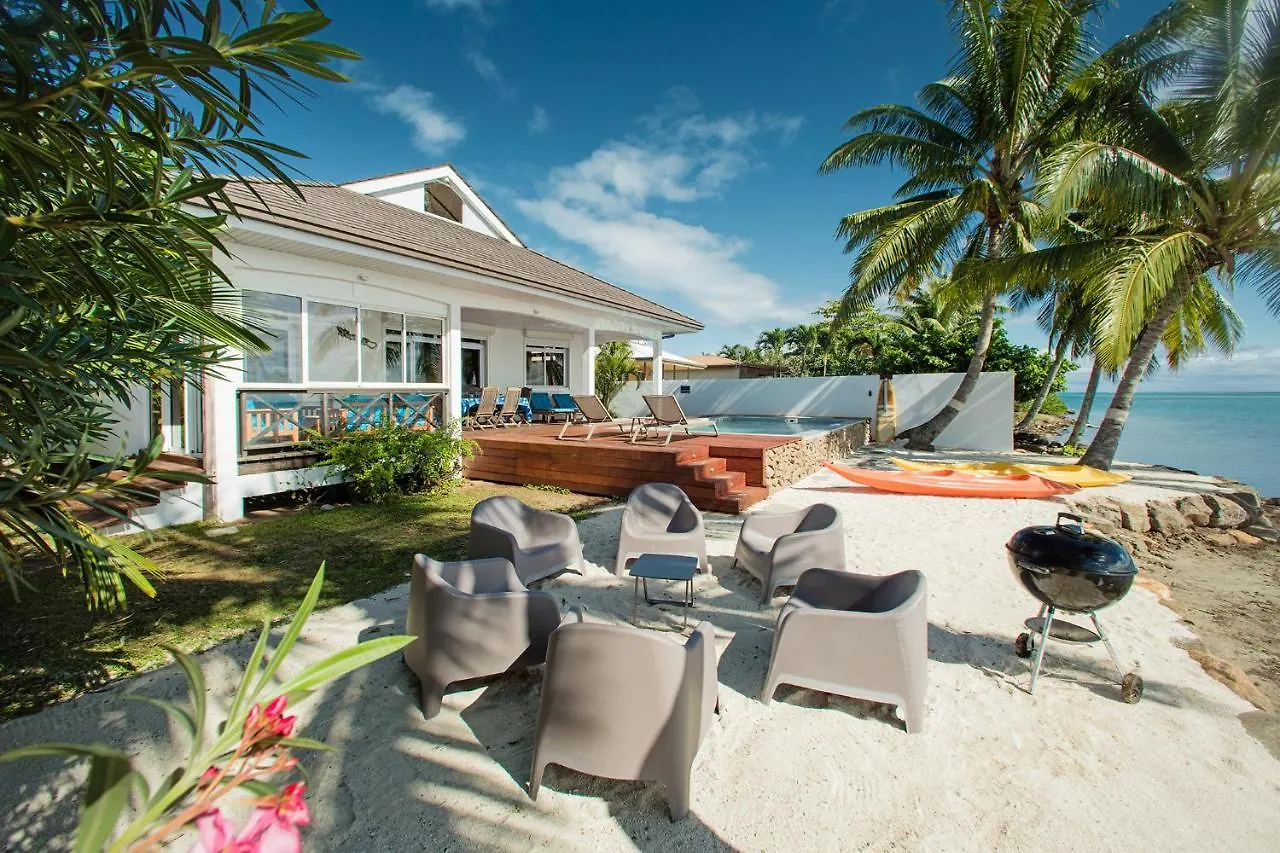 Villa Tepoe Pool And Beach Moorea French Polynesia